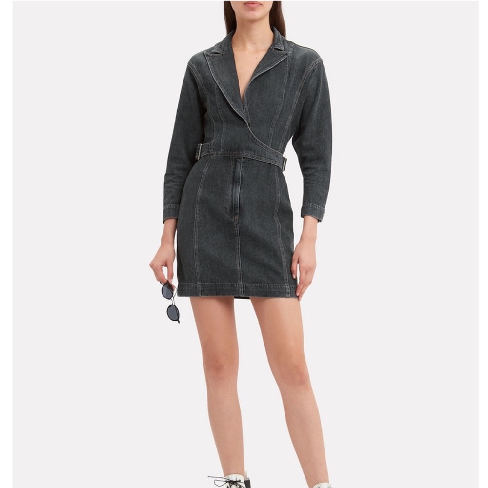 Jean Atelier Denim Buckle Dress